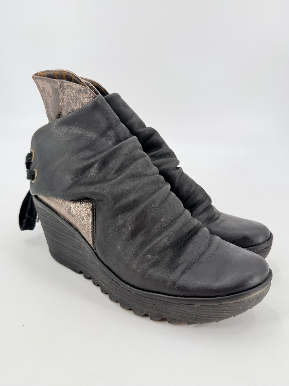 Fly London Yama Wedge Boots 39